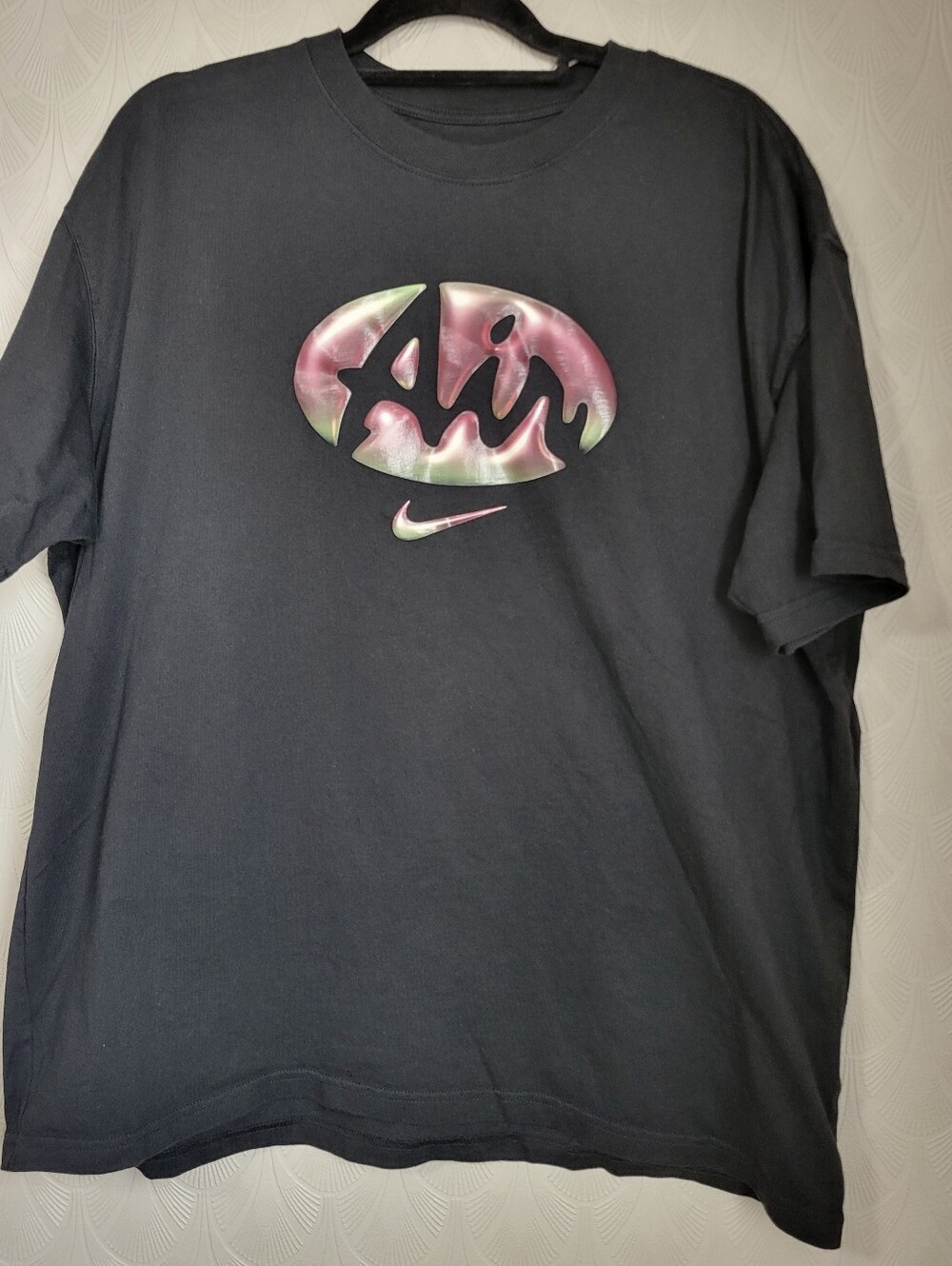 Nike Tee Sportswear Air Max 90 Men's Shirt size XL Loose Fit Black HJ0586-010